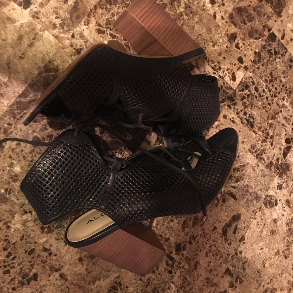 Aldo bootie sandals